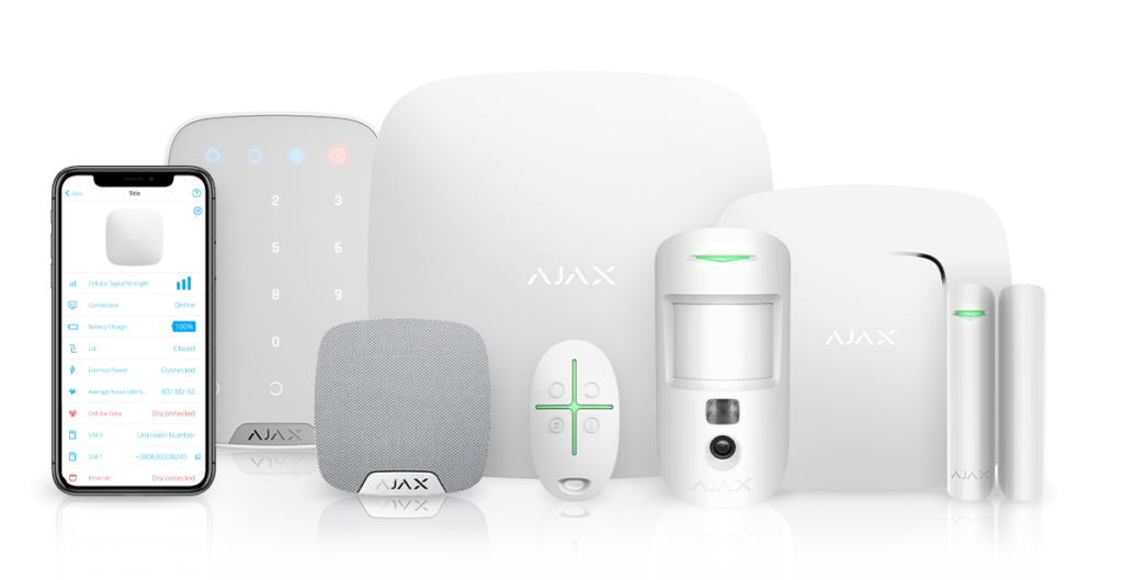 AJAX, Lichtschalter, Smart Home, Einfach- oder Wechselschalter